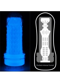 Светящийся в темноте мастурбатор Lumino Play Masturbator Pocketed - Lovetoy - в Бердске купить с доставкой