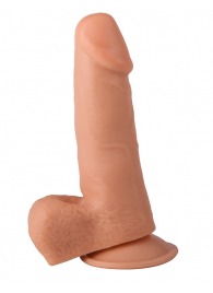 Гелевый фаллоимитатор-реалистик на присоске - 15,5 см. - LOVETOY (А-Полимер)