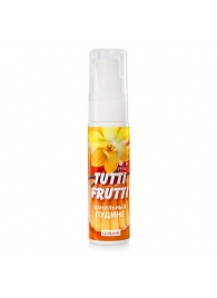 Интимный гель на водной основе Tutti-Frutti  Ванильный пудинг  - 30 гр. - Биоритм - купить с доставкой в Бердске