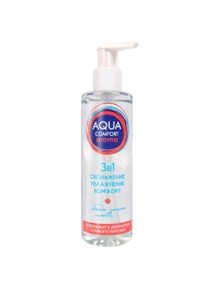 Гель-лубрикант на водной основе Aqua Comfort Aroma с ароматом персика - 195 гр. - Биоритм - купить с доставкой в Бердске