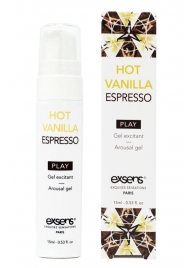Возбуждающий гель Hot Vanilla Espresso Arousal Gel - 15 мл. - Exsens - купить с доставкой в Бердске