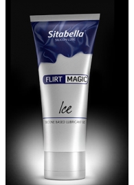 Силиконовая гель-смазка FLIRT MAGIC Ice с лёгким пролонгирующим эффектом - 75 мл. - Sitabella - купить с доставкой в Бердске