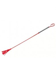 Красный латексный стек с лентами - 62 см. - Sitabella - купить с доставкой в Бердске