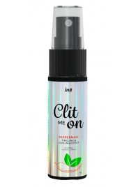 Клиторальный возбуждающий спрей Clit Me On Peppermint - 12 мл. - INTT - купить с доставкой в Бердске