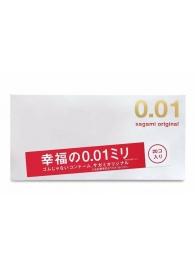 Ультратонкие презервативы Sagami Original 0.01 - 20 шт. - Sagami - купить с доставкой в Бердске