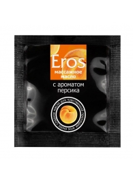 Саше массажного масла Eros exotic с ароматом персика - 4 гр. - Биоритм - купить с доставкой в Бердске