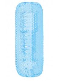Голубой текстурированный мастурбатор Palm Stroker No.5 - Chisa - в Бердске купить с доставкой