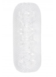 Прозрачный текстурированный мастурбатор Palm Stroker No.6 - Chisa - в Бердске купить с доставкой