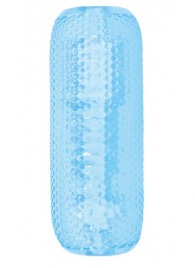Голубой текстурированный мастурбатор Palm Stroker No.6 - Chisa - в Бердске купить с доставкой