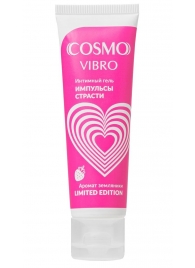 Возбуждающий гель на водно-силиконовой основе Cosmo Vibro с ароматом земляники - 50 гр. - Биоритм - купить с доставкой в Бердске