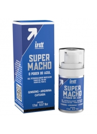 Мужской стимулирующий гель Super Macho - 17 мл. - INTT - купить с доставкой в Бердске