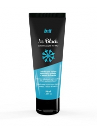 Лубрикант на водной основе Ice Black с ледяным эффектом - 50 мл. - INTT - купить с доставкой в Бердске