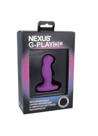 Фиолетовая вибровтулка Nexus G-Play+ M - Nexus Range - в Бердске купить с доставкой