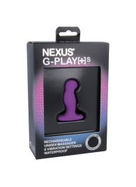Фиолетовая вибровтулка Nexus G-Play+ S - Nexus Range - в Бердске купить с доставкой