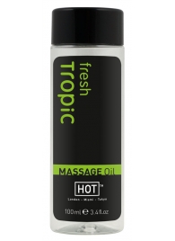 Массажное масло для тела Tropic Fresh - 100 мл. - HOT - купить с доставкой в Бердске