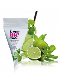Съедобное согревающее массажное масло Love Me Tender Mojito с ароматом мохито - 10 мл. - Love to Love - купить с доставкой в Бердске