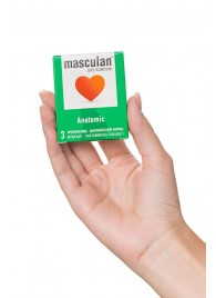 Презервативы анатомической формы Masculan Anatomic - 3 шт. - Masculan - купить с доставкой в Бердске