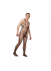 Черный мужской кэтсьюит-сетка - La Blinque купить с доставкой