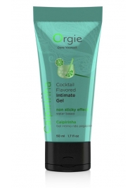 Съедобный интимный гель Orgie Lube Tube Cocktail Caipirinha - 50 мл. - ORGIE - купить с доставкой в Бердске
