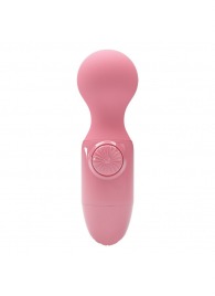 Нежно-розовый мини-вибратор с шаровидной головкой Mini Stick - Baile
