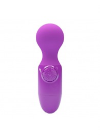 Фиолетовый мини-вибратор с шаровидной головкой Mini Stick - Baile