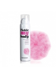 Массажная хрустящая пенка Tickle My Body Cotton Candy с ароматом сладкой ваты - 150 мл. - Love to Love - купить с доставкой в Бердске