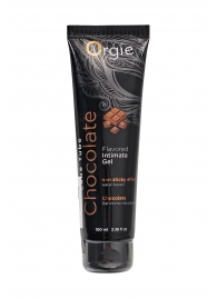 Интимный гель на водной основе Lube Tube Chocolate с шоколадным вкусом - 100 мл. - ORGIE - купить с доставкой в Бердске