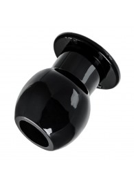 Черная анальная втулка Basic L - 7,5 см. - Toyfa Basic