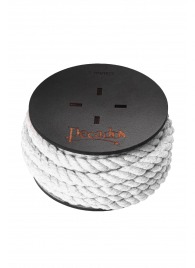 Белая веревка для шибари на катушке - 5 м. - Pecado - купить с доставкой в Бердске