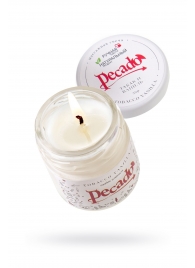 Массажная свеча Tobacco Vanilla - 35 мл. - Pecado - купить с доставкой в Бердске