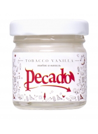 Массажная свеча Tobacco Vanilla - 35 мл. - Pecado - купить с доставкой в Бердске