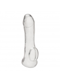 Прозрачная насадка на пенис Transparent Penis Enhancing Sleeve Extension - 15,9 см. - BlueLine - в Бердске купить с доставкой