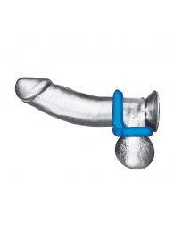 Комплект из 2 эрекционных колец-восьмерок 2-Pack Duo Cock And Ball Stamina Enhancement Ring - BlueLine - в Бердске купить с доставкой