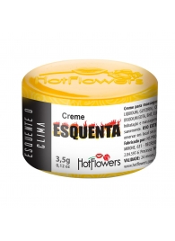 Возбуждающий крем Esquenta с разогревающим эффектом - 3,5 гр. - HotFlowers - купить с доставкой в Бердске