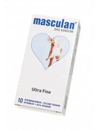 Ультратонкие презервативы Masculan Ultra Fine с обильной смазкой - 10 шт. - Masculan - купить с доставкой в Бердске