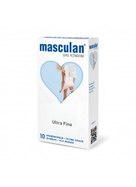 Ультратонкие презервативы Masculan Ultra Fine с обильной смазкой - 10 шт. - Masculan - купить с доставкой в Бердске