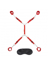 Красная фиксация на матрас Classic Bedspreader - Lux Fetish - купить с доставкой в Бердске