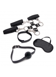 Набор для фиксации из 7 предметов Hogtie   Ball Gag Kit - Lux Fetish - купить с доставкой в Бердске