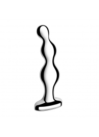 Стальной анальный фаллоимитатор для простаты Stainless Steel Anal Beads - 13 см. - b-Vibe - в Бердске купить с доставкой