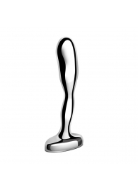 Стальной стимулятор простаты Stainless Steel Prostate Plug - 11,5 см. - b-Vibe - в Бердске купить с доставкой