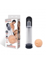 Автоматическая вакуумная помпа-мастурбатор Blowjob Auto Sucker Penis Enlarger Pump - Lux Fetish - в Бердске купить с доставкой