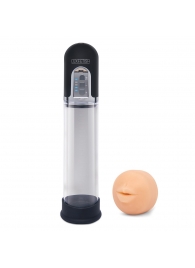 Автоматическая вакуумная помпа-мастурбатор Blowjob Auto Sucker Penis Enlarger Pump - Lux Fetish - в Бердске купить с доставкой