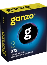 Презервативы увеличенного размера Ganzo XXL - 3 шт. - Ganzo - купить с доставкой в Бердске