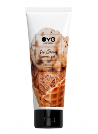 Лубрикант на водной основе OYO Aroma Gel Ice Cream с ароматом пломбира - 75 мл. - OYO - купить с доставкой в Бердске