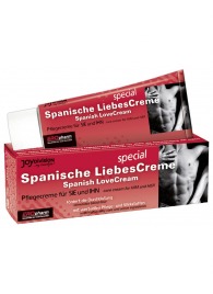 Возбуждающий крем для двоих SPANISCHE LIEBESCREME SPEZIAL - 40 мл. - Joy Division - купить с доставкой в Бердске