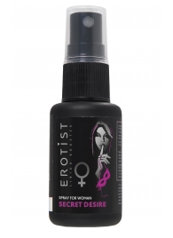 Возбуждающий спрей для женщин Erotist Secret Desire - 30 мл. - Erotist Libido Booster - купить с доставкой в Бердске