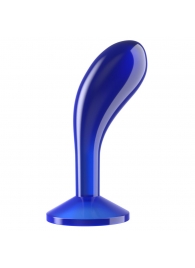 Синяя анальная втулка Flawless Clear Prostate Plug 6.0 - 15 см. - Lovetoy - в Бердске купить с доставкой
