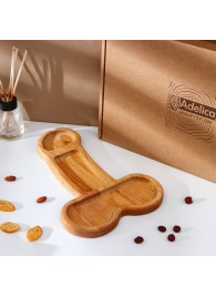 Деревянное блюдо для подачи в форме члена (32,5 х 20 х 1,7 см) - Сима-Ленд - купить с доставкой в Бердске