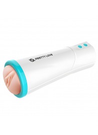 Мастурбатор-вагина Aby с возвратно-поступательными движениями и голосовым сопровождением - Baile - в Бердске купить с доставкой