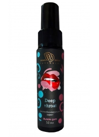 Спрей для горла Deep Throat с десенсибилизирующим эффектом и вкусом бабл-гам - 50 мл. - БиоМед - купить с доставкой в Бердске